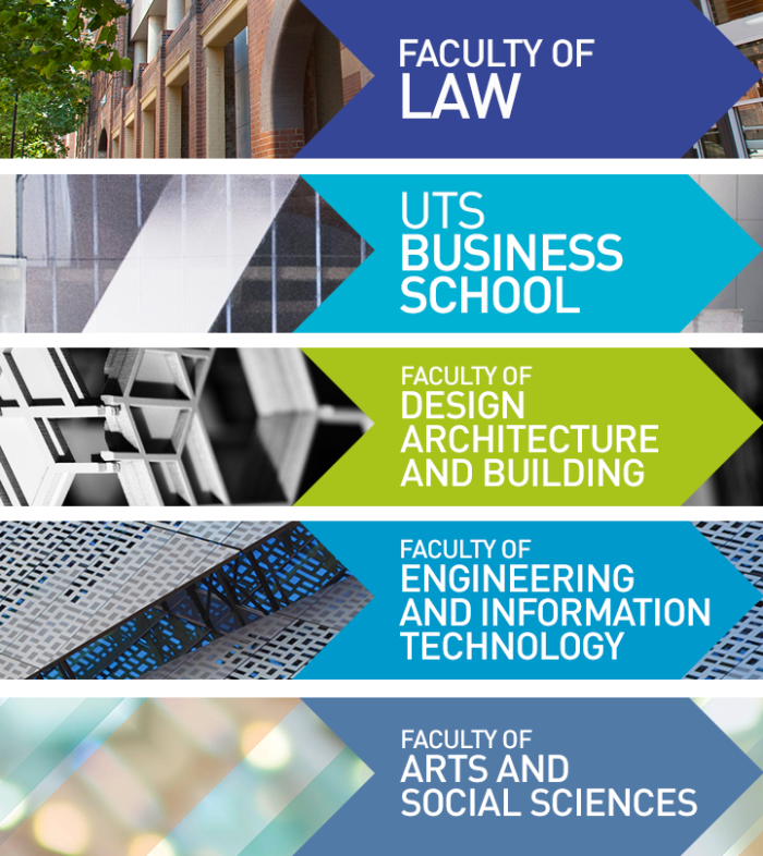 UTS Rebrand: Faculties & Schools