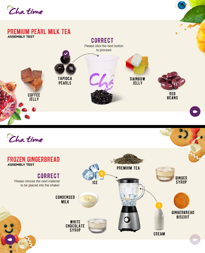 Chatime - Interactive Test 1 + 2